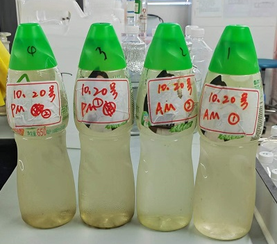 为“河道修复工程”科学实验监测水质